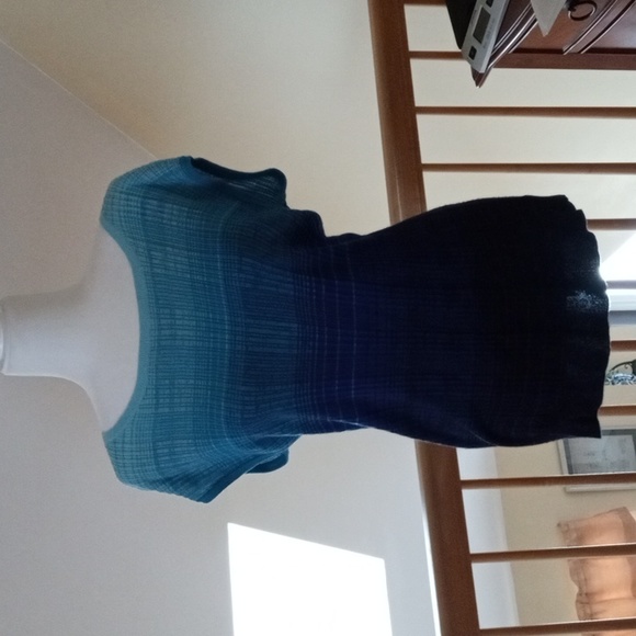 Ann Taylor Tops - Ann Taylor blue top blouse ombre